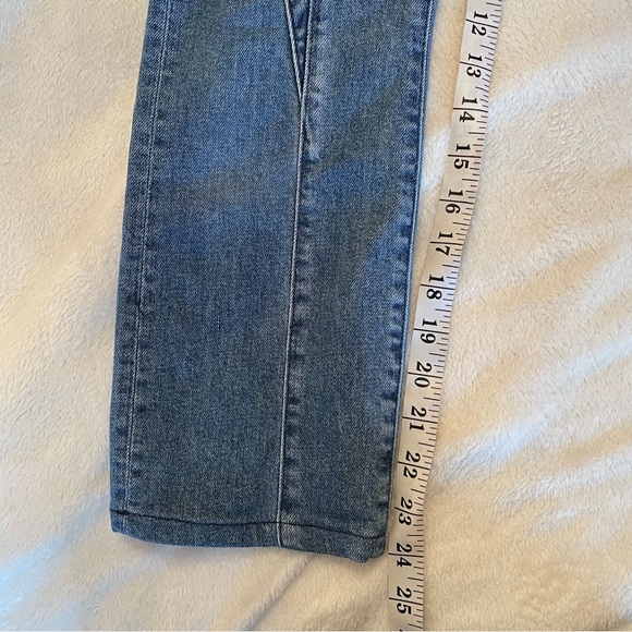 3x1 x Jason Wu W4 Jeans denim USA paneled straight high rise - Picture 10 of 11